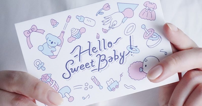 メッセージカードを添えてお祝いの言葉も一緒に伝える