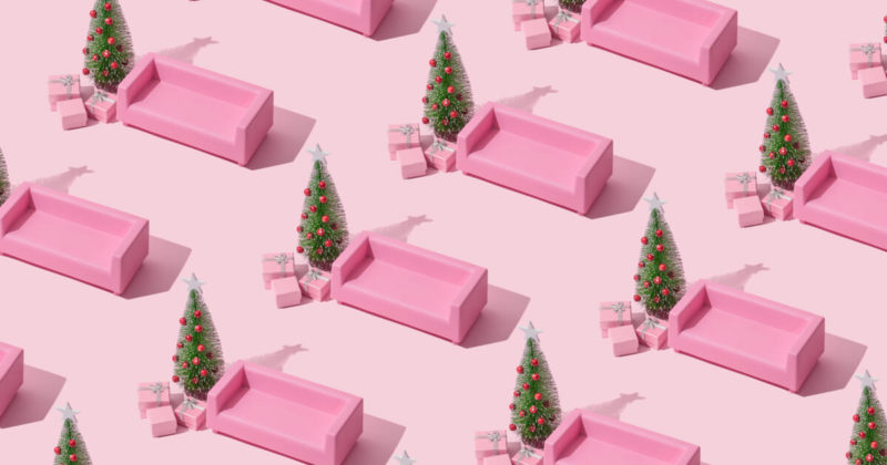 ピンク クリスマス