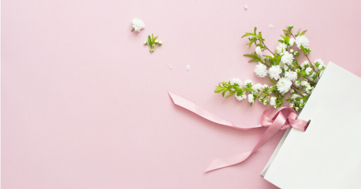 インテリアとして「飾ってもらえる花」でお祝い