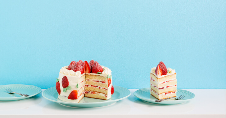 ケーキの王様「イチゴやベリーのケーキ」
